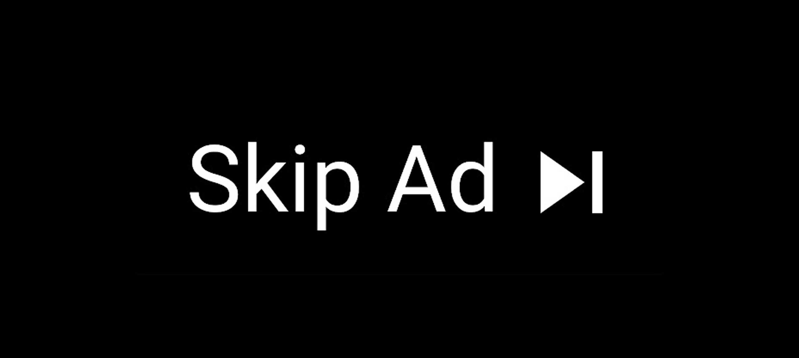 The Ad That Skips Itself
